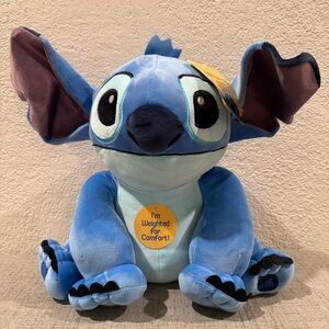 Disney Stitch Weighted Pillow Buddy NWT